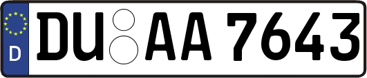 DU-AA7643
