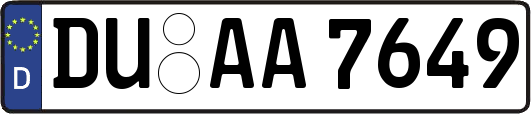 DU-AA7649