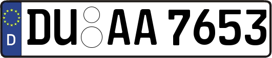 DU-AA7653