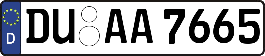 DU-AA7665