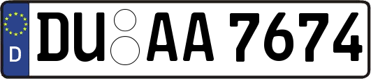 DU-AA7674