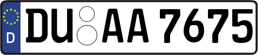 DU-AA7675