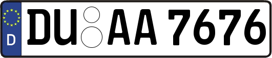 DU-AA7676