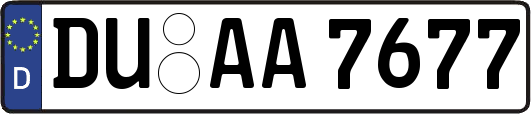 DU-AA7677