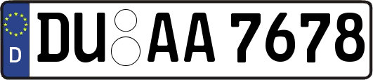 DU-AA7678
