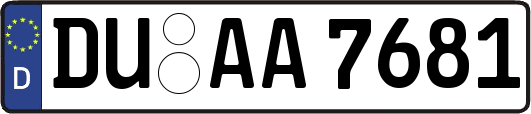 DU-AA7681