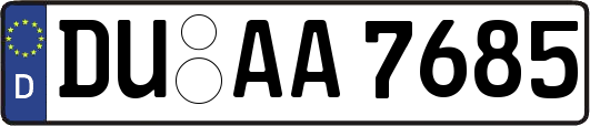 DU-AA7685