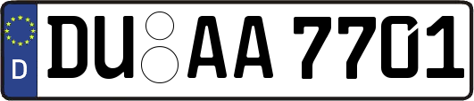 DU-AA7701