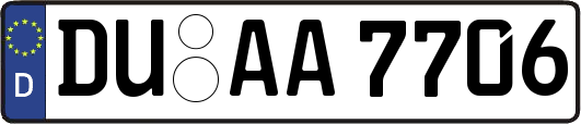DU-AA7706