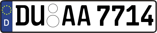 DU-AA7714