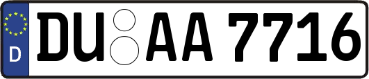 DU-AA7716