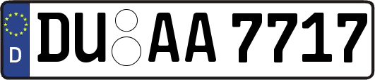 DU-AA7717