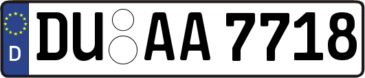 DU-AA7718