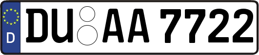 DU-AA7722