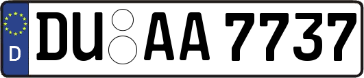 DU-AA7737