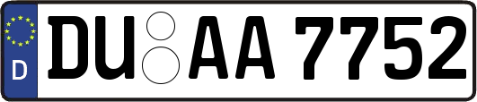 DU-AA7752