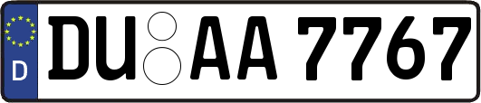 DU-AA7767