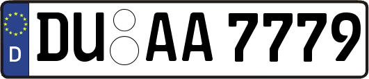 DU-AA7779