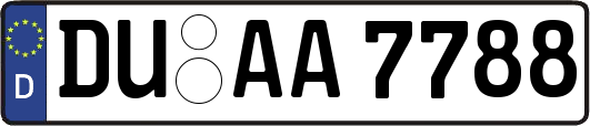 DU-AA7788