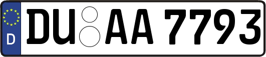 DU-AA7793