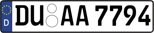 DU-AA7794