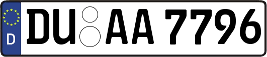 DU-AA7796