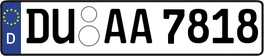 DU-AA7818
