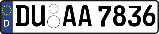 DU-AA7836