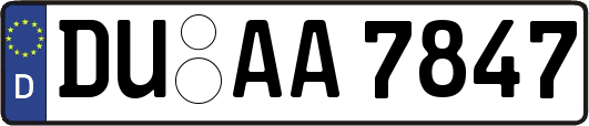 DU-AA7847