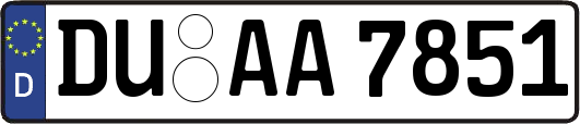 DU-AA7851