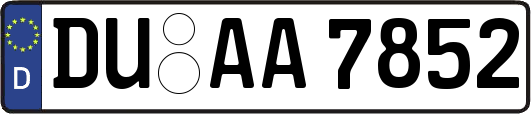 DU-AA7852
