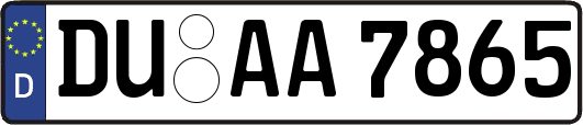 DU-AA7865