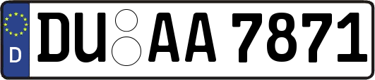 DU-AA7871