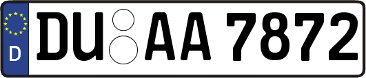 DU-AA7872