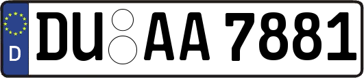 DU-AA7881