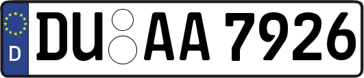 DU-AA7926
