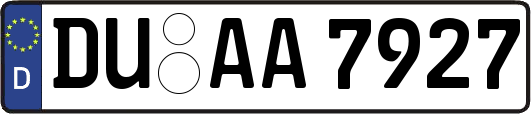 DU-AA7927