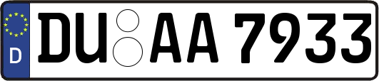 DU-AA7933