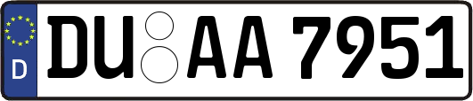 DU-AA7951
