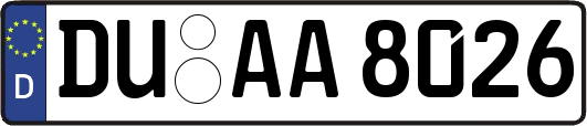 DU-AA8026