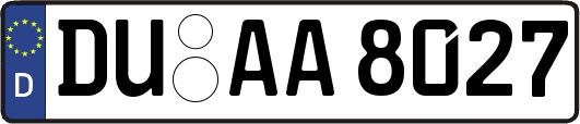DU-AA8027