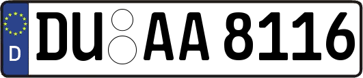 DU-AA8116