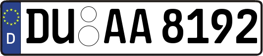 DU-AA8192