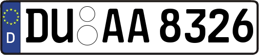 DU-AA8326