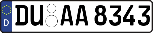 DU-AA8343
