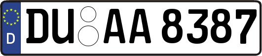 DU-AA8387