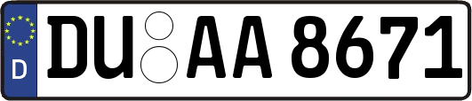 DU-AA8671