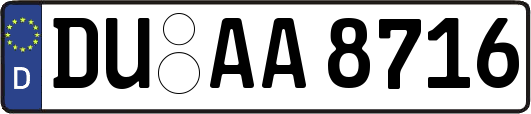DU-AA8716
