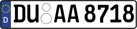 DU-AA8718