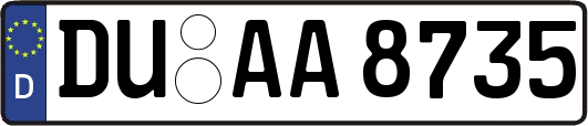 DU-AA8735